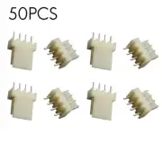 2X(50Pcs KF2510 Connector 2.54MM Male Pin Header 4Pin Fan Connector for6532