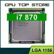 For Core I7 870 2.93GHz Quad-Core L3 8M Processor Socket LGA 1156 CPU SLBJG 95W