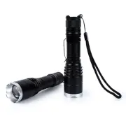 LIVABIT Rechargeable 800LM Tactical Super Bright LED Flash Light Torch 10W Zoom