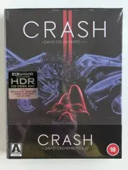 Arrow Video - Cronenberg's Crash Limited Edition 4K Ultra HD UHD Blu-ray HDR OOP