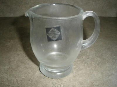 NEW Vintage Kunst Forum Crystal Hand Blown Creamer