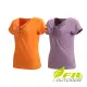 【Fit 維特】女-吸排抗UV V領衫-DS2113(抗UV/吸濕排汗/休閒上衣)