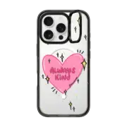 iPhone 16 Pro Impact Ring Stand Case MagSafe Compatible Always Kind by DoodleGems