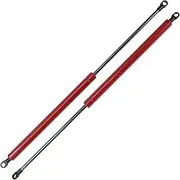 X AUTOHAUX 500mm/19.69" Gas Struts 200N Gas Springs Red Carbon Steel 2 Pcs RV Car Toolbox Lid Storage Box Cover Cabinet Door Cover
