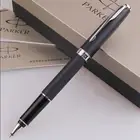 Excellent Parker Sonnet Rollerball Pen Matte Black Silver 0.5mm Black Ink Refill