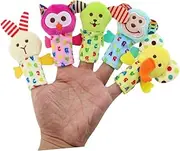 10PCS Plush Animal Finger Puppets Set Soft Storytelling for Engaging Finger Dolls for Interactive Playtime Great Present for Kindergarten Activities