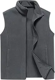 [Generic] Light Jacket Men Autumn Winter Shoulder Horse Jacket Men's Cardigan Sleeveless Sweater Sports And Casual Coat Mens Suede Vests Outerwear