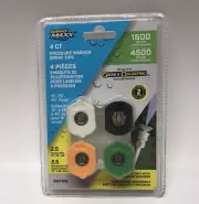 SurfaceMaxx Pro Pressure Washer Spray Tips 4-ct