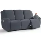 TAOCOCO Recliner Sofa Covers 8-Pieces Stretch Large Couch Covers for 3 Seats
