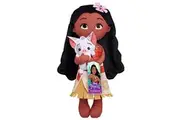 Disney Princess Lil' Friends Plushie Moana Pua 14-inch Plushie Doll, Kids Toys for Ages 3 Up by Just Play