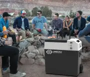 Urecau Outdoors FCR50 Portable Fridge Freezer - Detachable Rechargable Battery