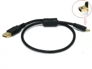USB 2.0 A Male to Mini-B 5pin Male Cable w/ Ferrite Core - 1.5ft