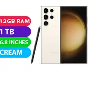Samsung Galaxy S23 ULTRA 5G (1TB, Cream) Australian Stock - As New