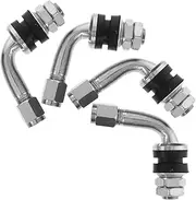 Valve Stem Extender 90 Degree Tire Valve Extension Fitting for Car/motorcycle Accessories