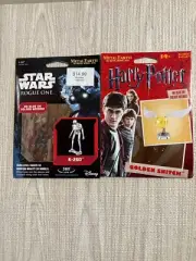 Metal Art Model Kits- Star Wars and Harry Potter NEW