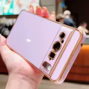 Phone Case For Google Pixel 8 Pro 8 7A Slim Plating Shockproof Soft Slim Cover