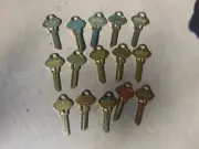 15 KEYS EVEREST PRIMUS SCHLAGE S145 KEYS UNCUT LOCKSMITH