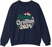 [VidiAmazing] Family Christmas Matching Outfit Xmas Squad Santa Group (3) ds010 T-Shirt