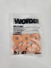WORX WA0010 6 Pack Replacement Spools for Worx GT 10ft / 0.065"