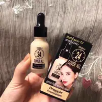 在飛比找蝦皮購物優惠-覆蓋所有 24 小時 Mistine 泰國天然膚色粉底