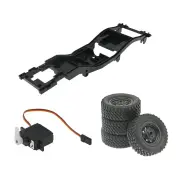 MNRC MN82 for TOYOTA Land Cruiser LC79 1/12 RC Car Parts Chassis Tires Wheels Steering Servo 17g Vehicles Models Accesso