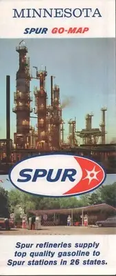 1965 Spur Road Map: Minnesota NOS