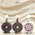 Shining Diamond Perfume Containers Dubai Glass Bottle Beauty Salon