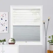 Chicology Cellular Shades 23.75" x 48" Privacy Blackout Polyester Snowfall