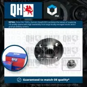 Wheel Bearing Kit fits MINI COOPER R56 2.0D Rear 11 to 13 N47C20A QH 33416774944