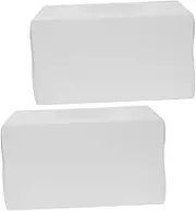 KICHOUSE 2Pcs Clear Donation Box Versatile Raffle Ticket Holder Suggestion Box for Weddings Fundraising Contests DIY Projects Generous Capacity for Cards Envelopes
