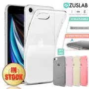 iPhone SE 2020 2nd Case ZUSLAB Premium Crystal Clear Slim Soft Cover For Apple