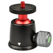360° Panoramic Ball Head 1/4” Screw Hold Lock Knob Tripod Monopod Adapter