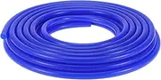 X AUTOHAUX 1 Pc for Air and Water Silicone Vacuum Tubing Hose High Temperature Automotive Vacuum Line 50Ft 5/16" 8mm ID 3.5mm Thickness Blue Silicone