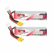 Gaoneng GNB 2S 7.6V 550mAh 100C Lipo Battery XT30 Plug for Happymodel Mobula 8 GEPRC TinyGo Crux3 Cinewhoop FPV Drone RC