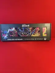 New Disney Stitch Wireless Keyboard Culturefly 108 Keys Ergonomic Design