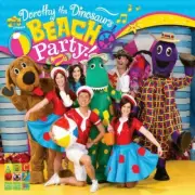 THE WIGGLES Dorothy The Dinosaur's Beach Party! CD BRAND NEW Caddy Case