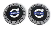 Volvo Car Cup Holder Coaster,Cup Insert Coaster Black, NEW IN PACKAGE