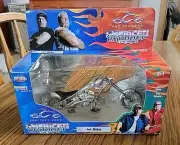 Orange County Choppers Diecast 1:18 Scale American Chopper Chrome Jet Bike READ