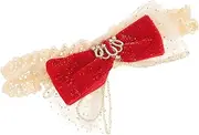 Abaodam Bow Headband Crown Design Elastic Hair Accessory for Newborns for Birthdays Special Occasions Comfortable Hairband for Flower and Everyday Wear