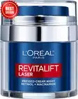Revitalift Laser X3 Night Cream 50ml Retinol Niacinamide Anti-Ageing Moisturiser