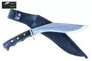 10 Inch Genuine Gurkha Kukri Knife-Blade Chainpure Village Horn Handle GK&CO