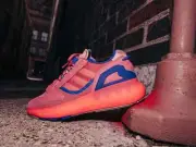 Adidas ZX 5K Boost Womens Hazy Rose Blush Pink Gray Blue White $160 Shoes GZ7876