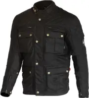 Merlin Edale II Motorcycle Textile Jacket, black, Size L for Men