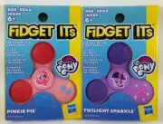FIDGET ITS Spinners My Little Pony Pinky Pie Twilight Sparkle Purple Set of 2