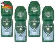 Mitchum Invisible Anti-Perspirant & Deodorant Roll-On, Unscented 3.4 Oz (Pack of
