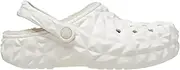 [Crocs] Women's Classic Lined Textured Clogs