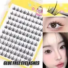 C Curl Lash Clusters Anime Individual Lashes Volume Manga Eyelash Clusters