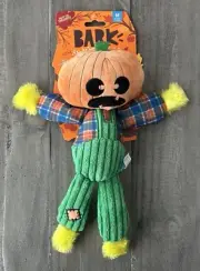 Bark Box Ol' Pumpkin Patches Crinkle Squeaker Toy For Dogs Medium 20 - 50 lbs