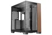 Antec C8 Wood E-ATX Tempered Glass Computer Case - Black [C8-Wood]