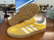 Adidas Gazelle Indoor Yellow Crew Cloud White Sneakers IE6606 NIB Men's SZ 12